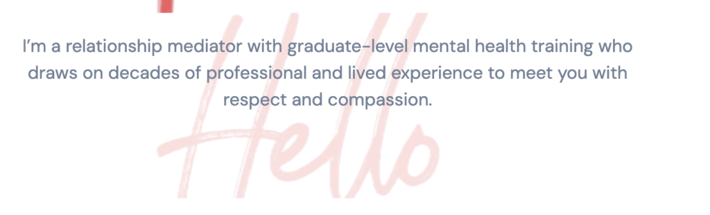 relationship mediator athens ohio | reConnect Care